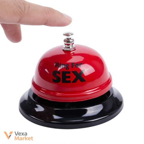 Настільний дзвінок Ring for sex червоний
