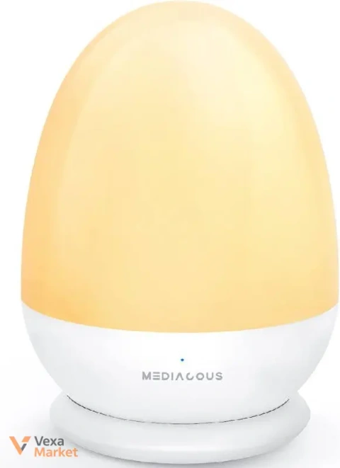 Нічник у формі яйця Mediacous Baby Night Light з сенсорним керуванням та зарядною базою