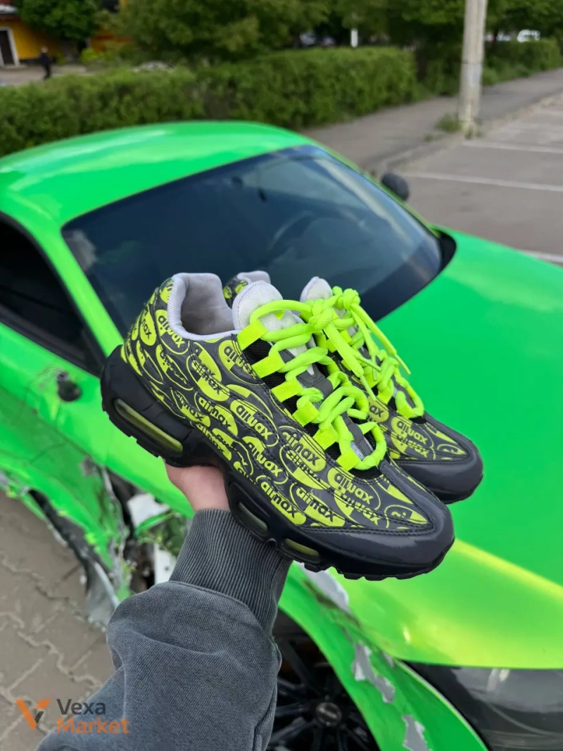 Nike Air Max 95 "All print Logo" Розмір 41 — фото 2