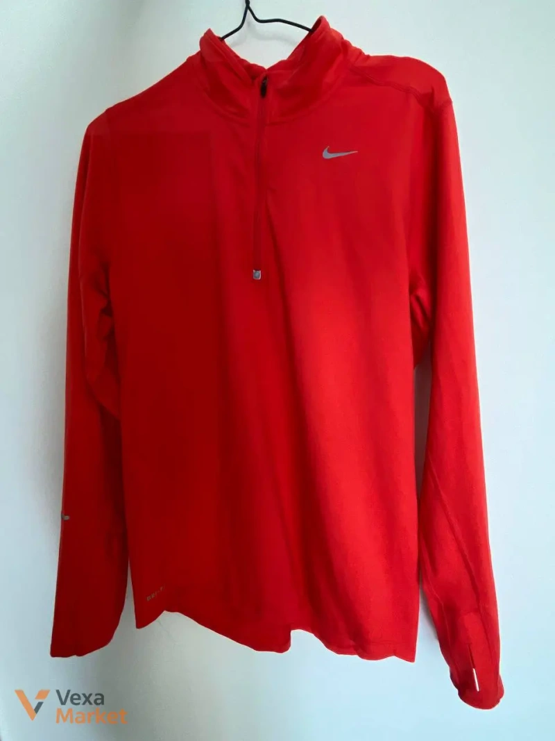 Nike Element Half-Zip Red Men's Running Top — фото 3