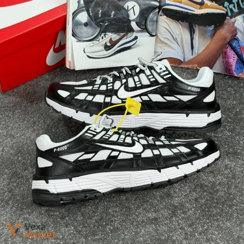 Nike P-6000 Black White