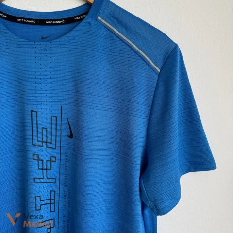 Nike Running футболка чоловіча синя розмір M