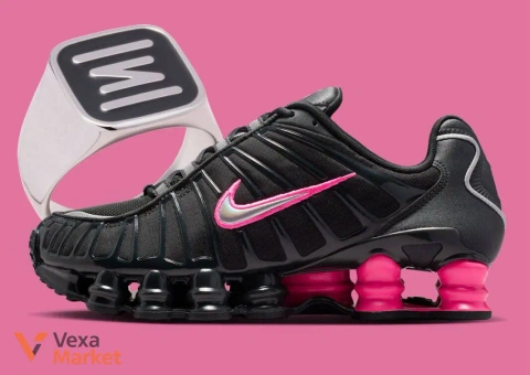 Nike Shox TL Rosado Black Pink Size 43 (27.5 cm)
