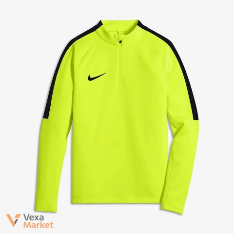 Nike Training Shirt Midlayer Drill Top Volt/Black M