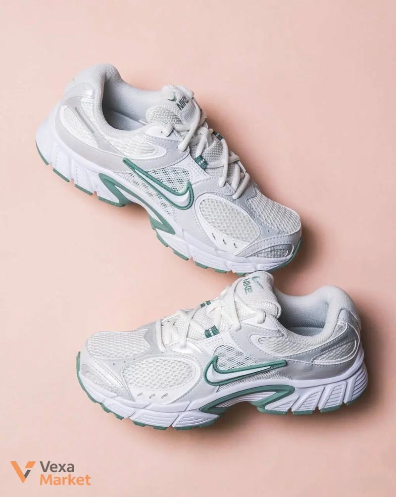 Nike V5 RNR White/Green Running Shoes — фото 4