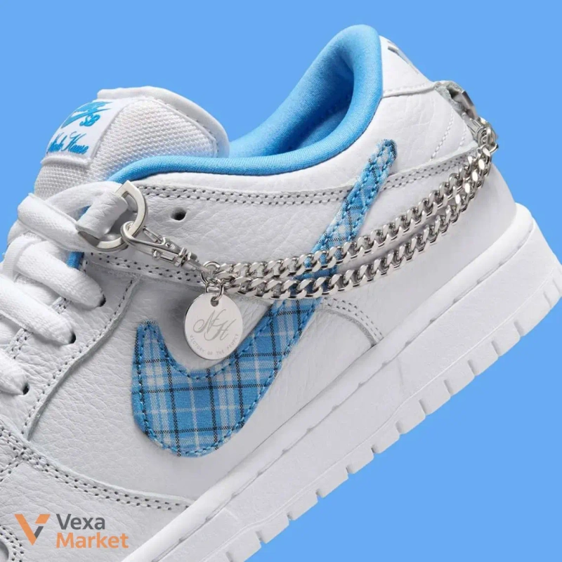 Nike x Nicole House Dunk SB Low Pro "White University" размер 42 — фото 3
