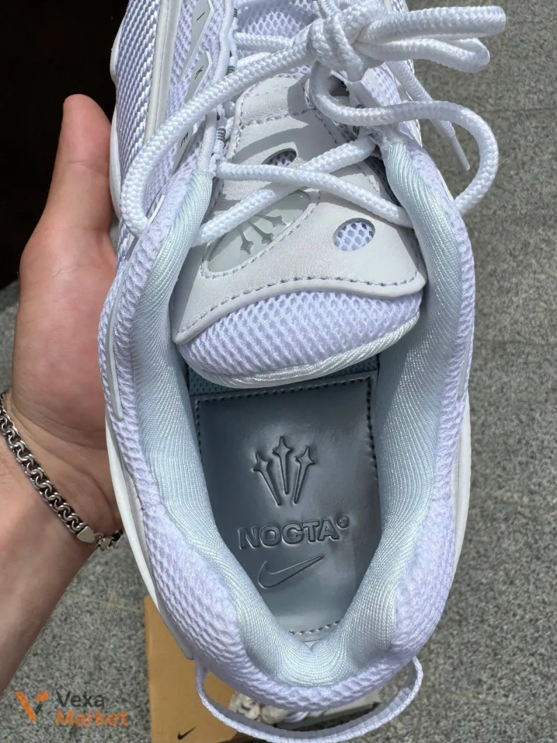 Nike x NOCTA Glide “Triple White” кроссовки мужские размер 41 — фото 8