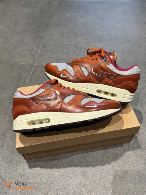Nike x Patta Air Max 1 The Next Wave Dark Russett Brown