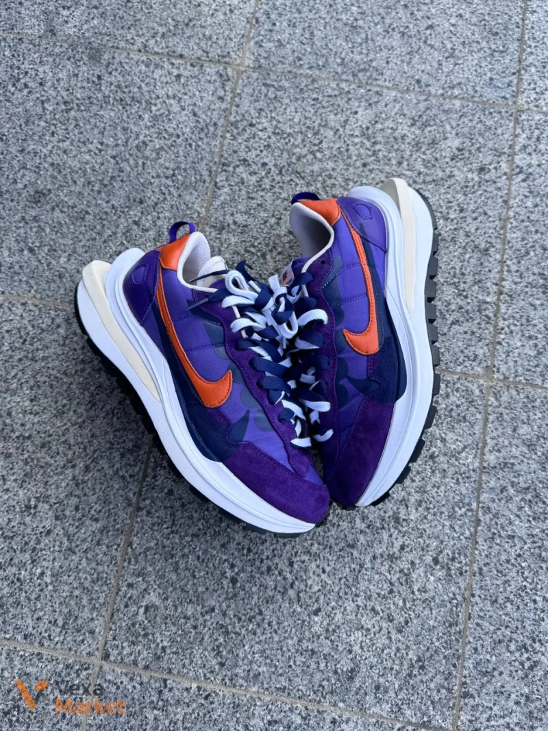 Nike x Sacai VaporWaffle Dark Iris — фото 3