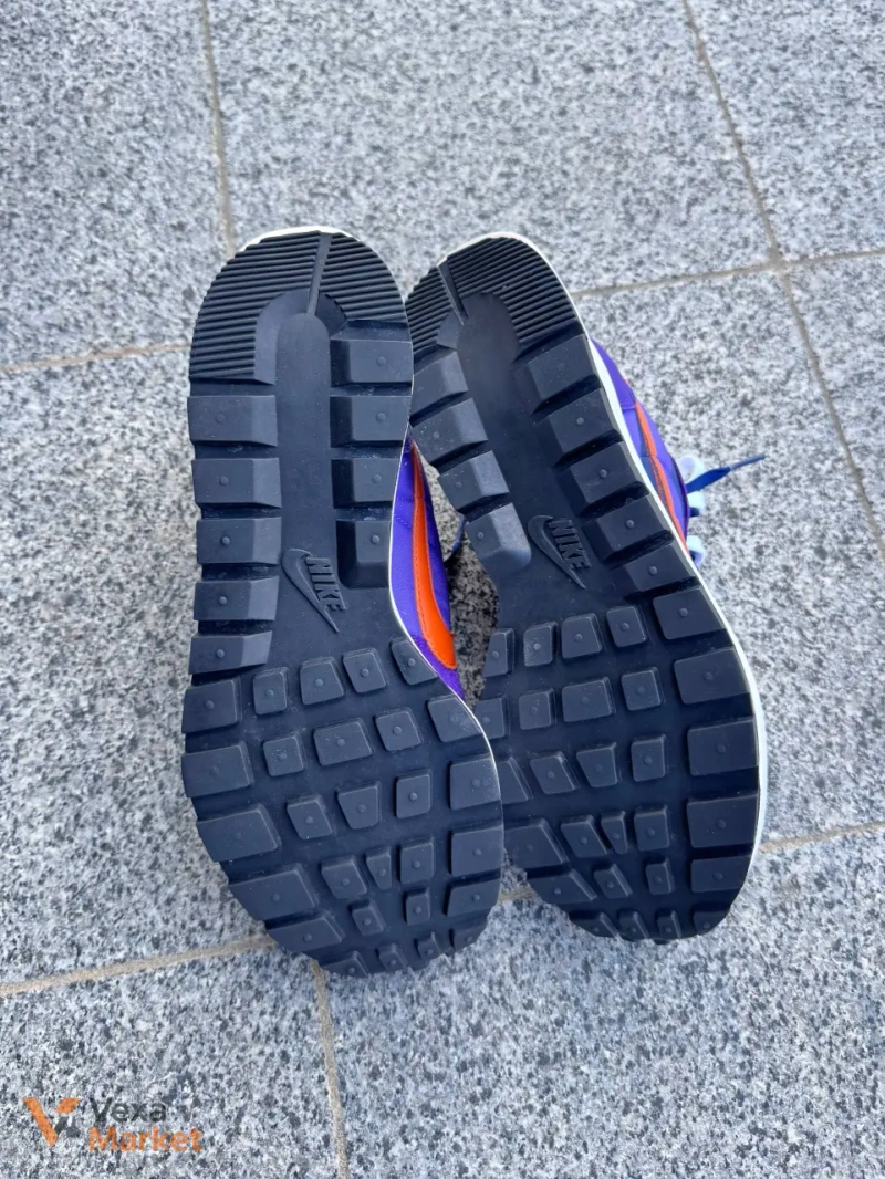 Nike x Sacai VaporWaffle Dark Iris — фото 5