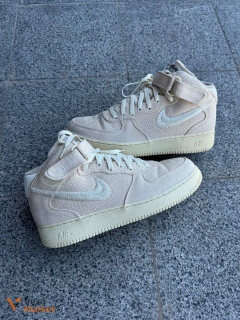 Nike x Stüssy Air Force 1 Mid 46 размер