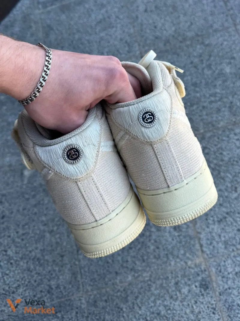 Nike x Stüssy Air Force 1 Mid 46 размер — фото 4