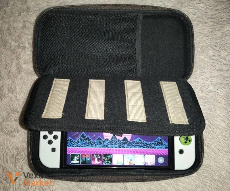 Nintendo Switch OLED прошита + карта памяти 128GB — фото 3