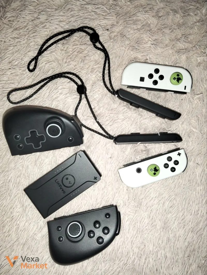 Nintendo Switch OLED прошита + карта памяти 128GB — фото 4