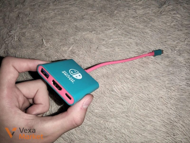 Nintendo Switch OLED прошита + карта памяти 128GB — фото 5