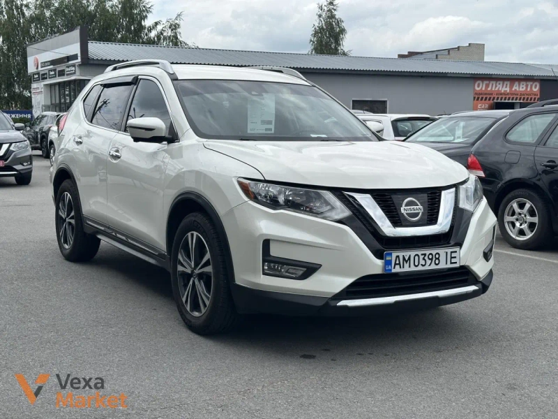 Nissan Rogue 2017 Бензин 2.5л Автомат Передній Білий — фото 2