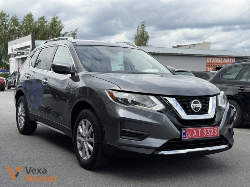 Nissan Rogue 2019 2.5 л Автомат Полный привод Серый — фото 2
