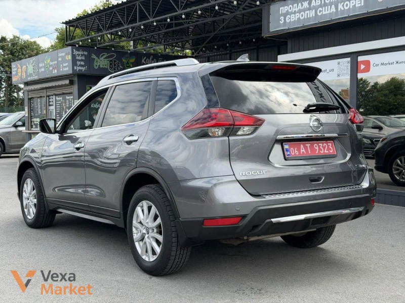 Nissan Rogue 2019 2.5 л Автомат Полный привод Серый — фото 4