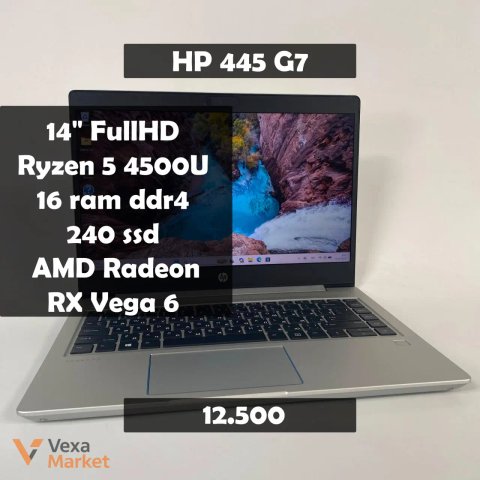 Ноутбук HP ProBook 445 G7 AMD Ryzen 5 4500U 16GB RAM 240GB SSD