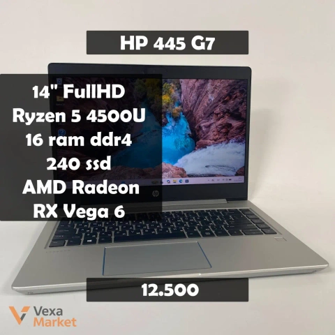 Ноутбук HP ProBook 445 G7 AMD Ryzen 5 4500U 16GB RAM 240GB SSD