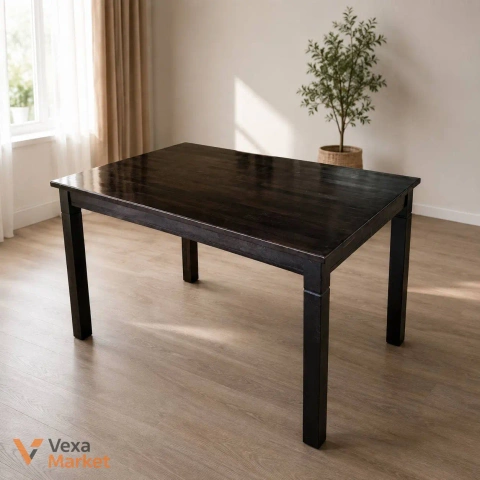 Обідній стіл дерев'яний 130х81см