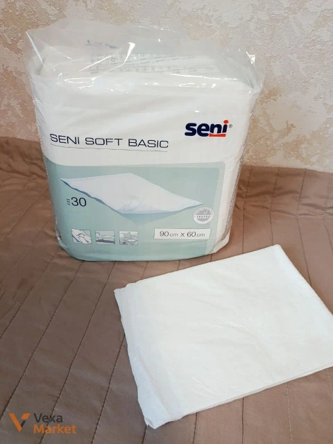 Одноразові пелюшки Seni Soft Basic 90x60 см