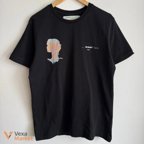 Off-White x Jean-Michel Basquiat T-shirt Black Size M