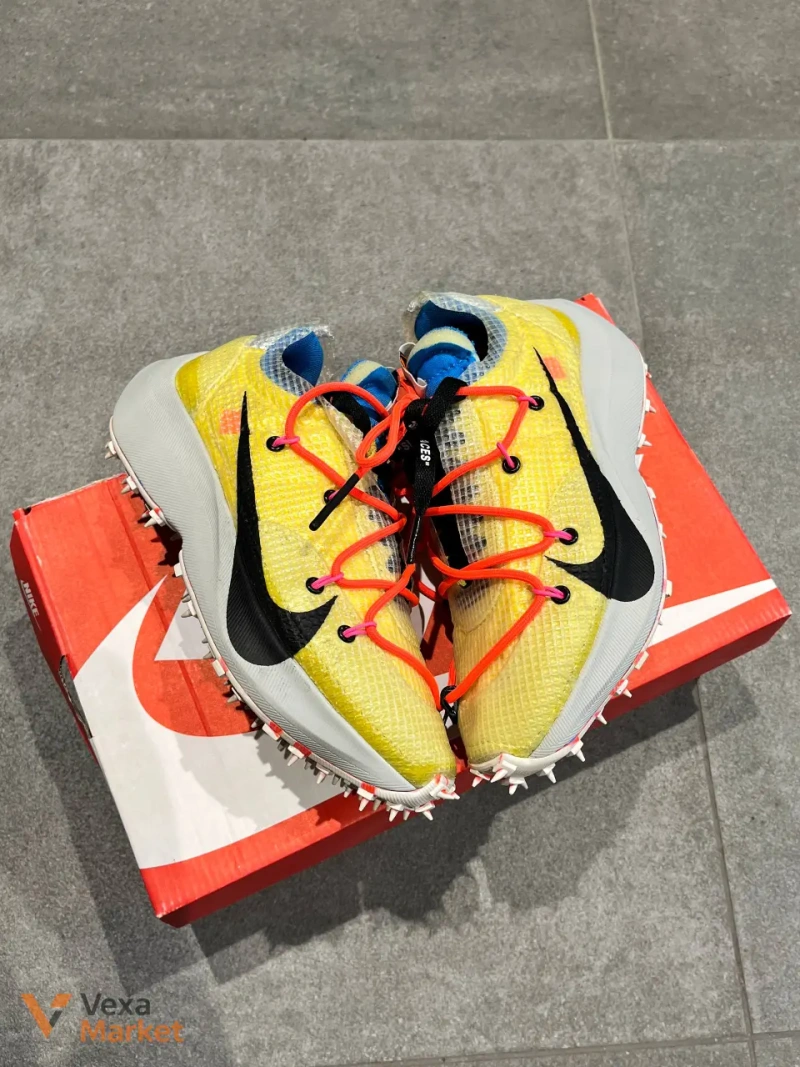 Off White x Nike Zoom Vapor Street Yellow/Black Size 35.5 — фото 2