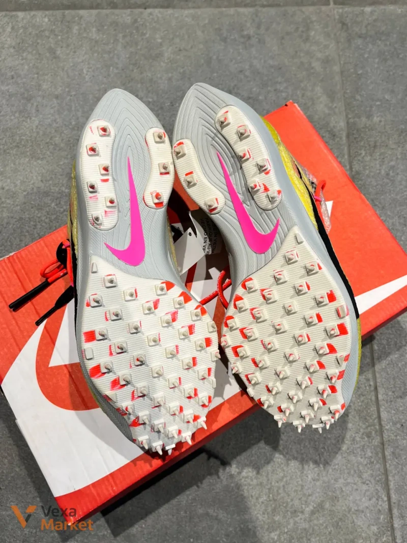 Off White x Nike Zoom Vapor Street Yellow/Black Size 35.5 — фото 4