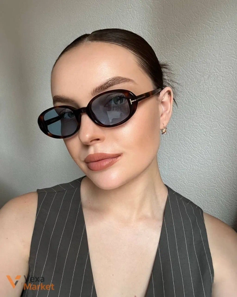 Окуляри TOM FORD IGGY FT1364 Гавана з блакитною лінзою
