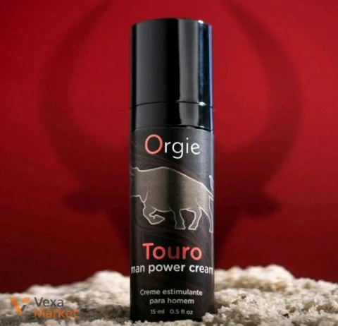 Orgie Touro Man Power Cream гель для усиления эрекции с таурином 15 мл