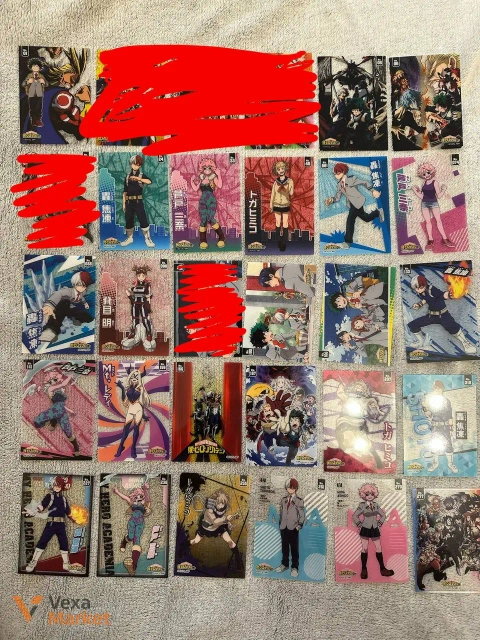 Оригінальні картки My Hero Academia