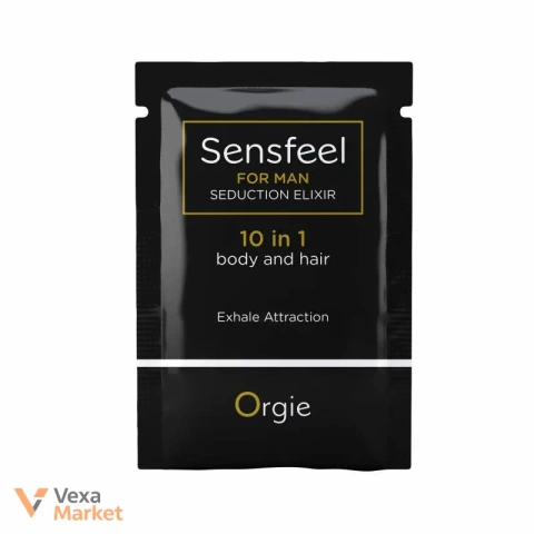 Парфумований бальзам для чоловіків Orgie Sensfeel 10 в 1 для волосся і тіла, стік 2 мл