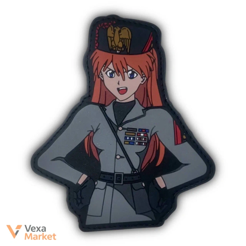 Патч "Дуче Аска" (Neon Genesis Evangelion) — фото 2
