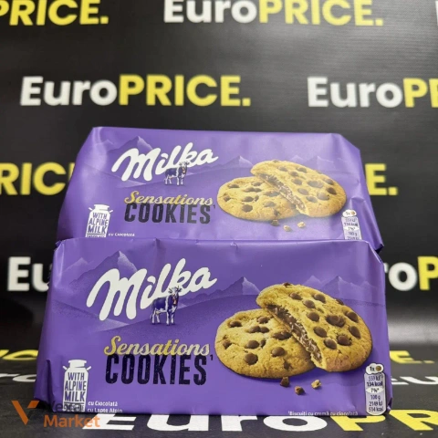 Печиво Milka Sensations Cookies з молочного шоколаду 156г