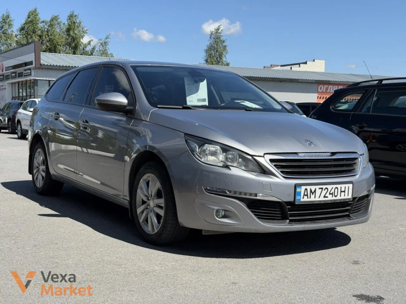 Peugeot 308 2015 Сірий — фото 2