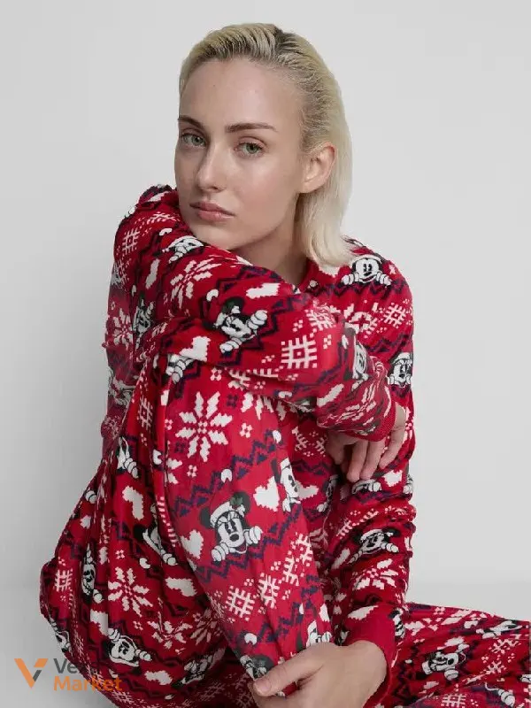 Піжама Primark жіноча червона з принтом Міккі Мауса розмір XXL — фото 2