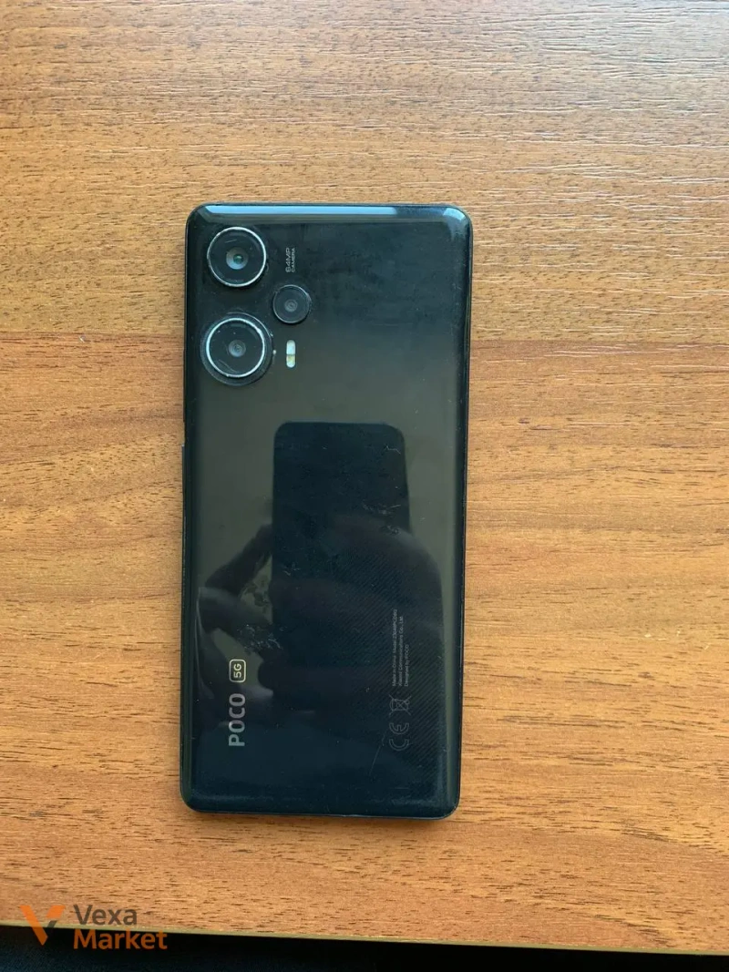 POCO F5 8/256GB чорний з тріснутим екраном — фото 2