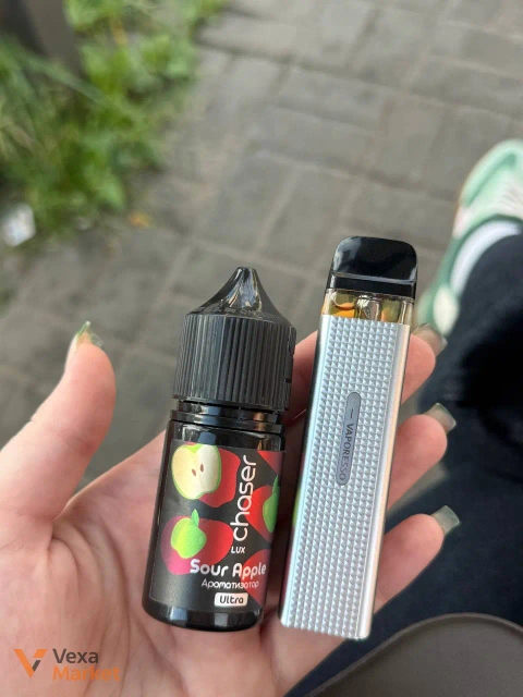 Pod-система Vaporesso LUX та рідина Chaser Sour Apple