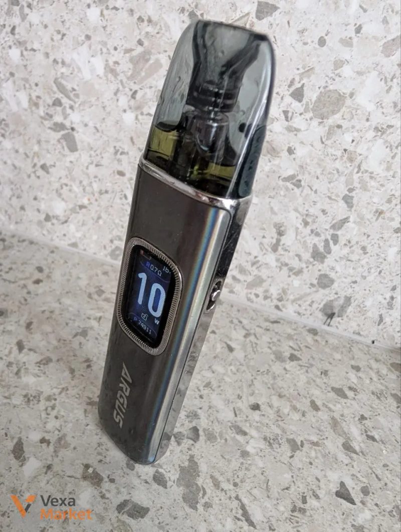 Pod-система Voopoo Argus G3 30 Вт 1500 мАч з картриджем 0.7 Ом та рідиною Elix Lab Green Tea — фото 4