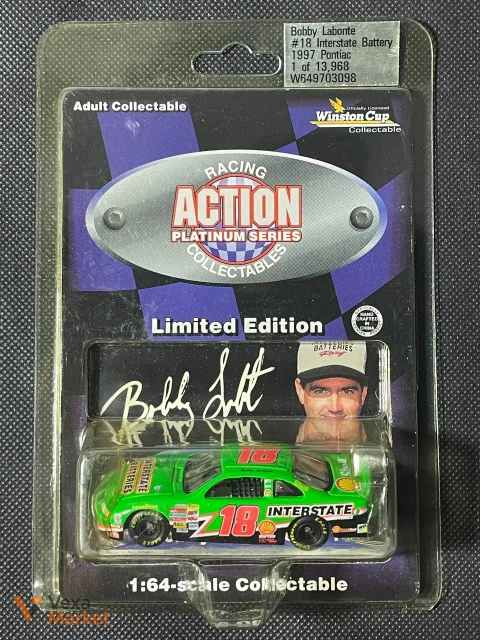 1997 Pontiac Grand Prix #18 Bobby Labonte Interstate Batteries Limited Edition 1:64