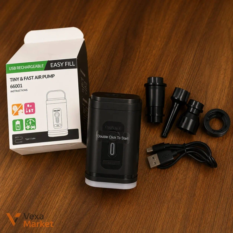 Портативний електричний насос Easy Fill 3 в 1 з USB Type-C