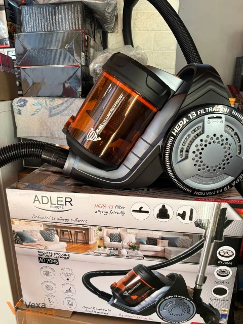 Потужний циклонний пилосос Adler AD 7065 з HEPA 13 фільтром