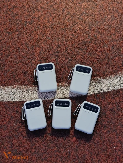Power Bank 20000mAh з 4 шнурами