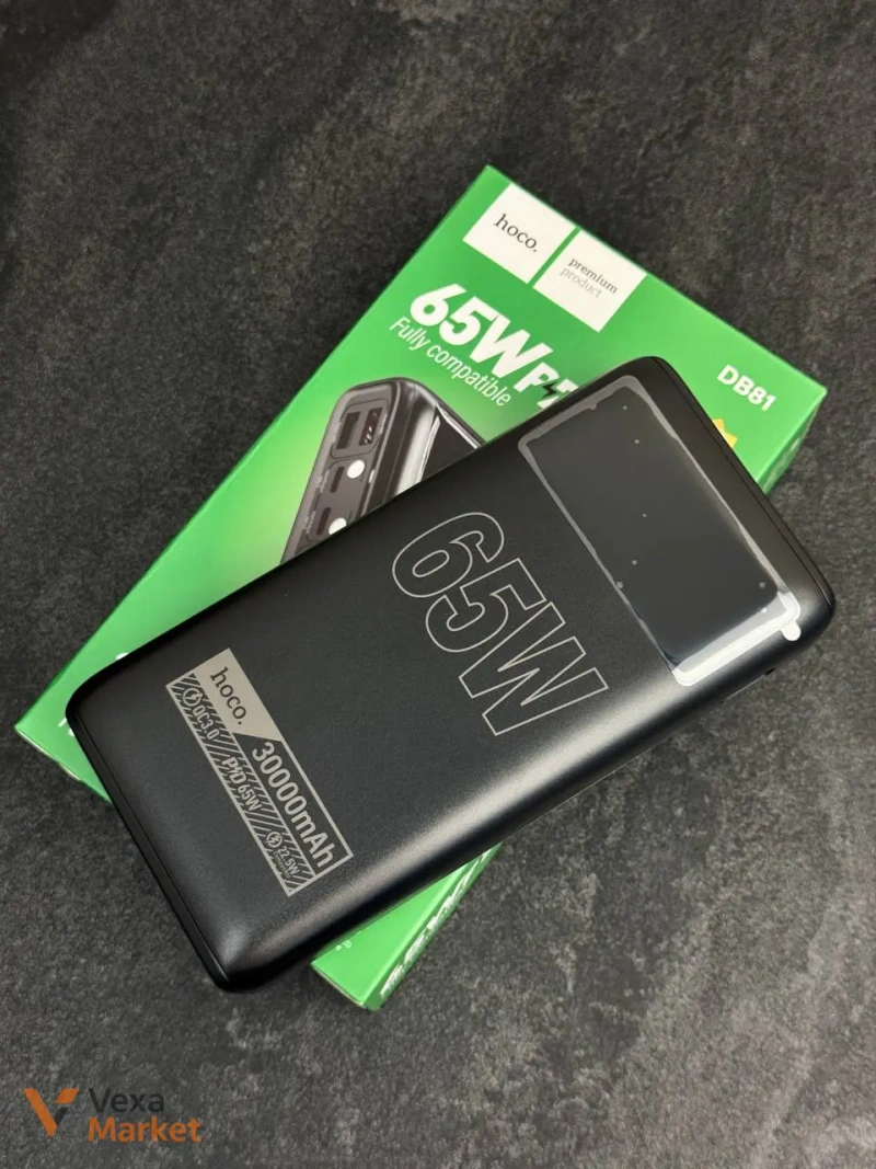 Power Bank Hoco DB81 Apollo PD65W 30000 mAh — фото 3