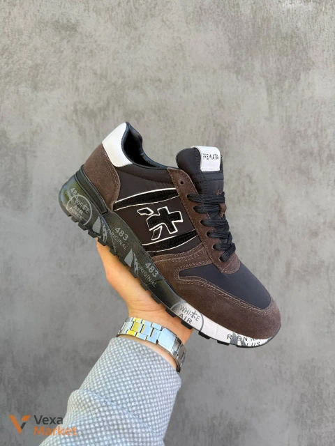 Premiata Lander Black/Brown