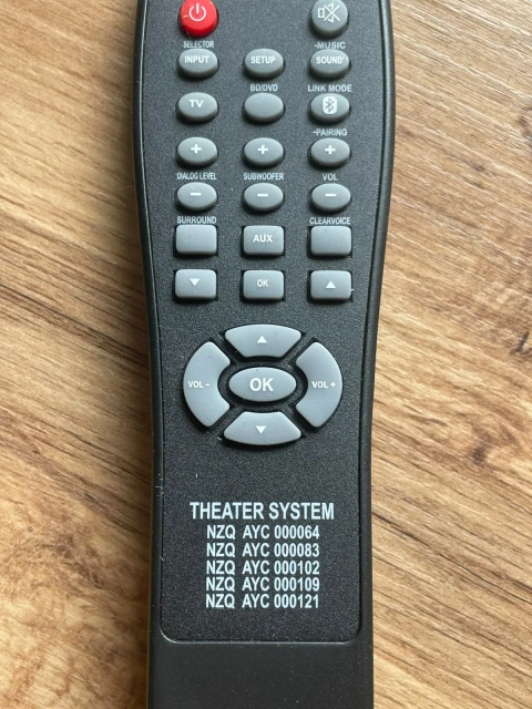 Пульт ДК Panasonic SC-HTB20 SU-HTB20 SC-HTB8, N2QAYC000064