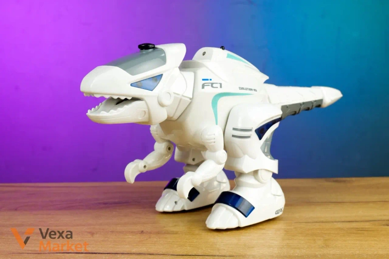 Радіокерований динозавр "STAR FORTRESS ROBOT DINOSAUR" з парогенерацією та підсвічуванням — фото 4