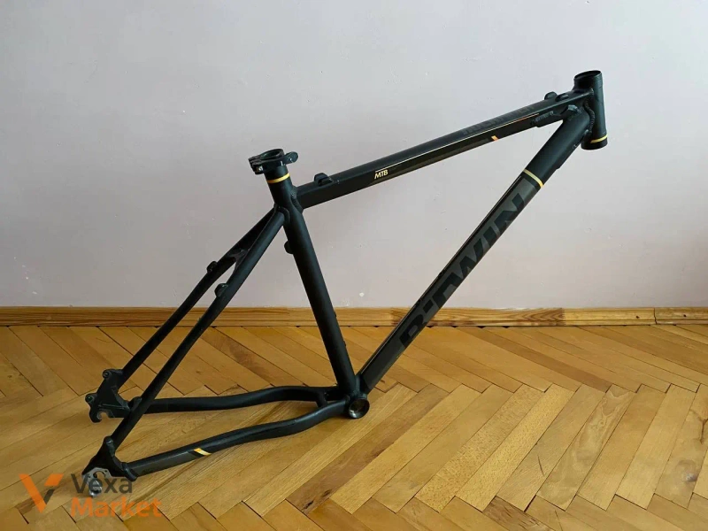 Рама BTWIN Rockrider 540, L, 26", Рульовий стакан 1/1.8, Каретка 68 мм — фото 5