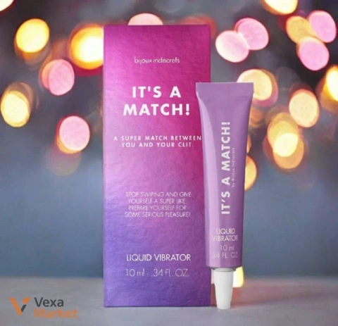 Рідкий вібратор Bijoux Indiscrets "It's a Match!", 10мл